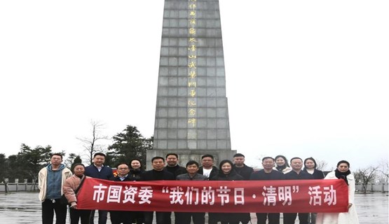 市国资委举行“我们的节日·清明”活动